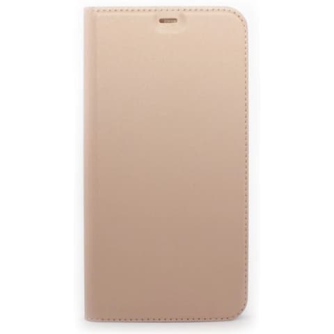CELLECT Flip lateral cu deschidere toc iPhone 12/12 Pro aur roz