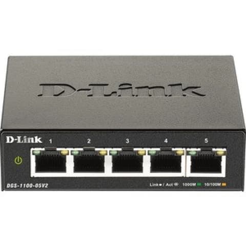 D-LINK DGS-1100-05V2/E Gigabit Smart Managed Switch