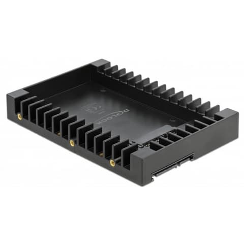 DELOCK 3.5″ szerelőkeret 2.5″ SATA meghajtóhoz fekete