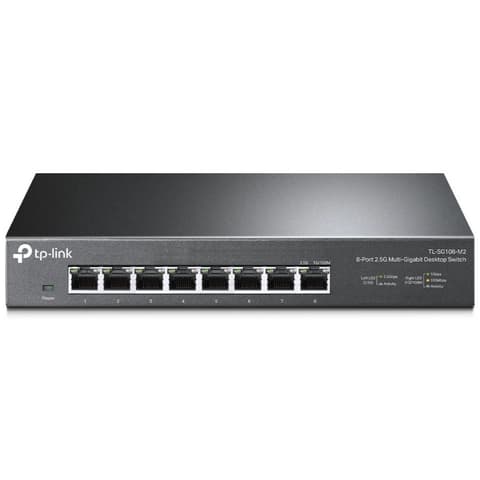 TP-LINK TL-SG108-M2 8 portos 2.5Gbps asztali switch