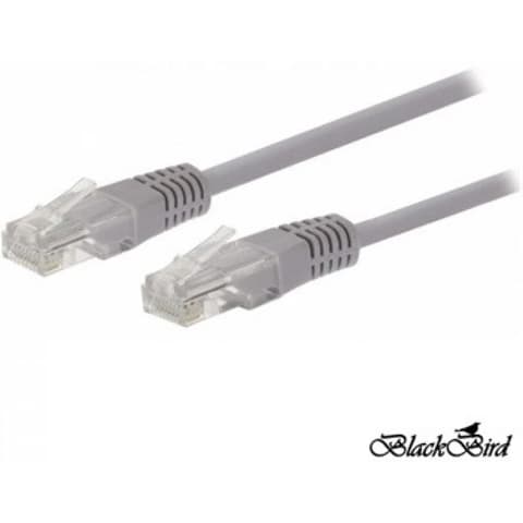 BLACKBIRD UTP CAT6 Összekötő Szürke 3m BH1231