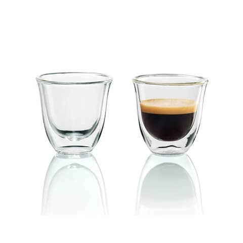 DELONGHI DLSC310 Espresso pohárszett 2 kom duplafalu termostabilan 300°C 60 ml providno