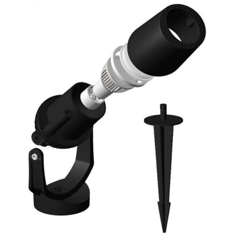 FUMAGALLI MINITOMMY EL 2L GU10/12W crno LED reflector CCT podešavajuće színhőmérsékletű fényforrással