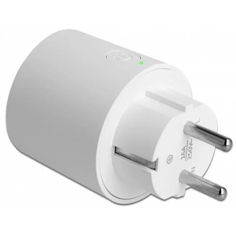 DELOCK 11827 WLAN Áram konnektor átalakító MQTT energiafogyasztás követővel