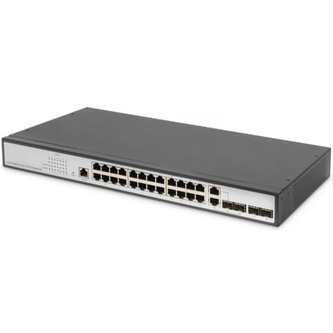 DIGITUS DN-80221-3 Gigabit Ethernet Layer 2 Switch 24 port 2 Uplink port