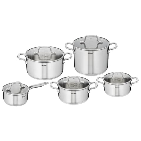 TEFAL E492SA25 Virtuoso 10 parts stock stainless steel