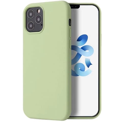 WOOZE Liquid Silica Gel silikon case Xiaomi 12 Pro / 12 Pro (Dimensity) / 12S Pro svijetlo zelena