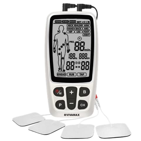 VIVAMAX Kombinált TENS és EMS készülék v2