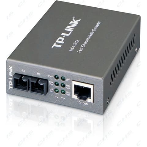 TP-LINK MC110CS 10/100 Mbps Single-módú média konverter
