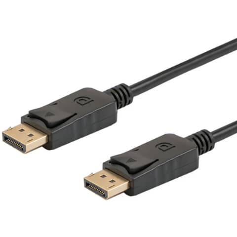 SAVIO DisplayPort 1.2/1.2a Liaison Schwarz 2m CL-136