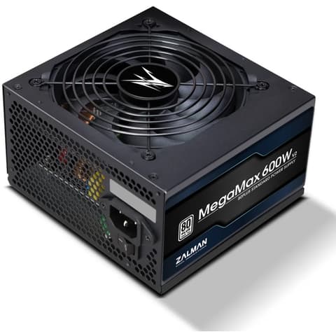 ZALMAN MegaMax ZM600 TXII V2 600W 80 Plus White tápegység