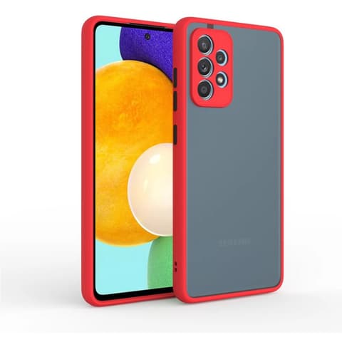 CELLECT Plastika matt case Xiaomi Redmi 10 crvena i crna