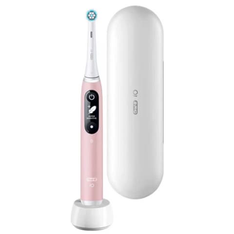 ORAL-B iO 6 elektrisch Zahnbürste Sand Rosa