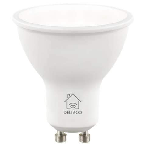 DELTACO Smart Home GU10 5W SH-LGU10CCTC