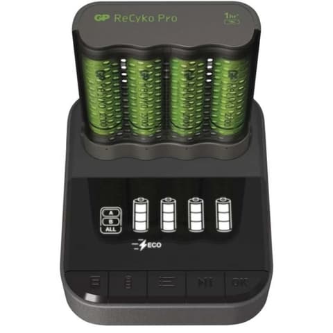 GP P461 Recyko Pro Dock töltő + ReCyko ceruza akku (AA) 2700mAh 4db