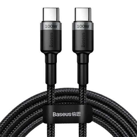 BASEUS USB 2.0 Type C Conector Negru 2m CATKLF-ALG1