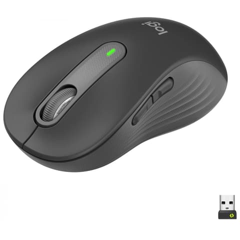 LOGITECH M650 L Signiture Cablu fără mouse Bluetooth Wireless - gri grafit