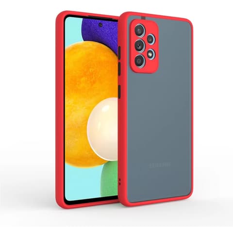 CELLECT Plastika matt case Xiaomi Redmi Note 11 4G crvena i crna