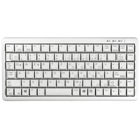 CHERRY Compact-Keyboard G84-4100 UK Angol szürke