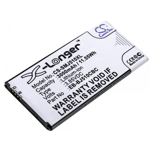CAMERON SINO X-Longer Samsung EB-BJ510CBE/EB-BJ510CBEG/EB-BJ510CBC compatibilă acumulator 3000mAh 3.8V