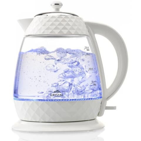 ETA 3154 90010 Crystal Kettle 2200 W 1.7 l white / glass