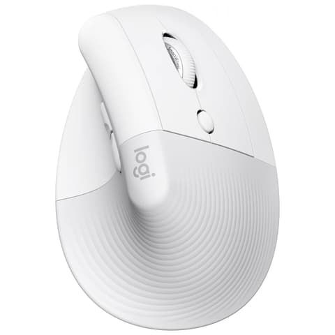 LOGITECH Lift függőleges ergonómikus vezeték nélküli egér piszkosfehér