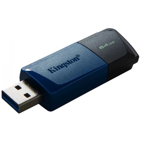 KINGSTON DataTraveler Exodia M 64GB USB 3.0 Crna-Plava