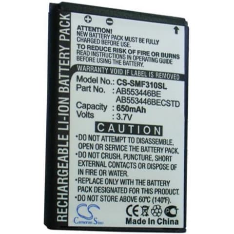 CAMERON SINO Samsung AB553446BECSTD compatibilă acumulator 650mAh 3.7V