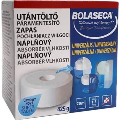 BOLASECA Odvlaživač posle punjivo tableta probušen 425 g