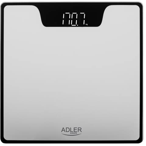 ADLER AD 8174s Bathroom scale - LED display silver