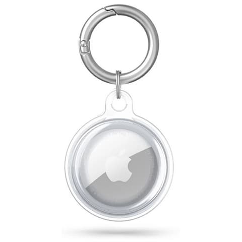 SPIGEN Szilikon védőtok és kulcstartó Airtag átlátszó OEM