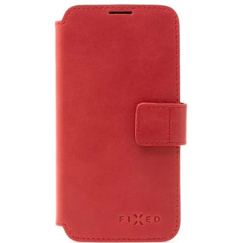 FIXED ProFit mit Hand genäht Haut auf die Seite Blühen Hülle iPhone 13 Pro rot