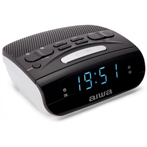 AIWA CR-15 Radio budilnik crno