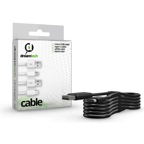 DREAMTECH Cable Black (Micro Usb)