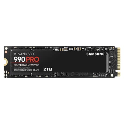 SAMSUNG 2TB 990 PRO M.2 PCIe M.2 2280 MZ-V9P2T0BW