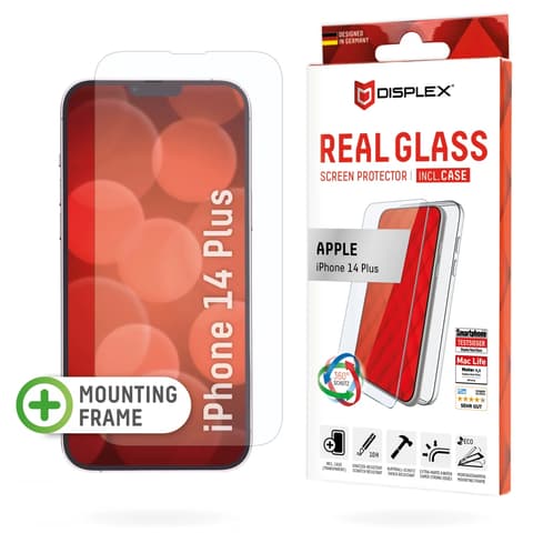 DISPLEX Real Glass + Case iPhone 14 Plus