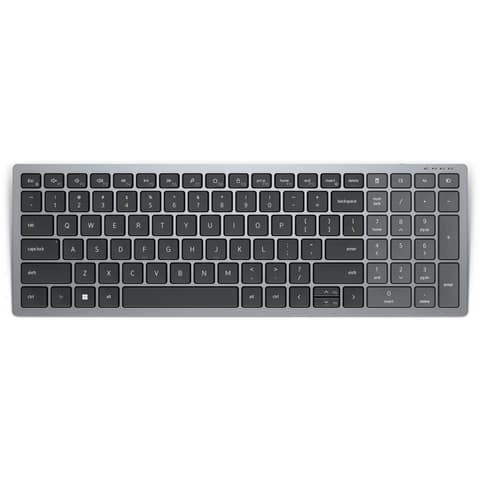DELL KB740 Compact Multi-Device Wireless US Angol szürke