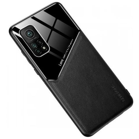 WOOZE Texture silikonska koža magnetski stražnje korice Xiaomi Poco C40 crno