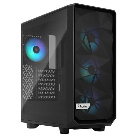 FRACTAL DESIGN Meshify 2 Compact RGB Black TG Light Tint