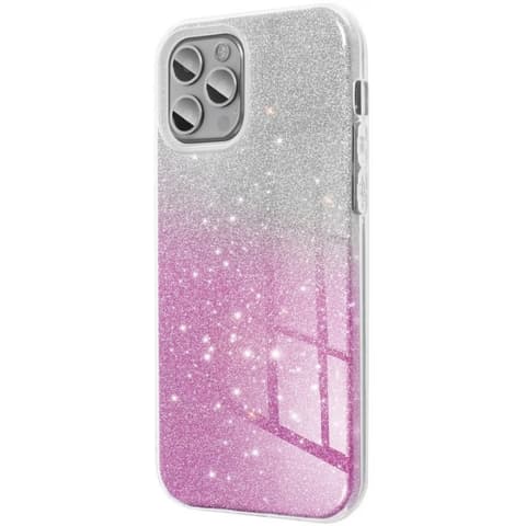 FORCELL Shining sjajan pozadina case Samsung Galaxy S24 crveno zlato-srebro