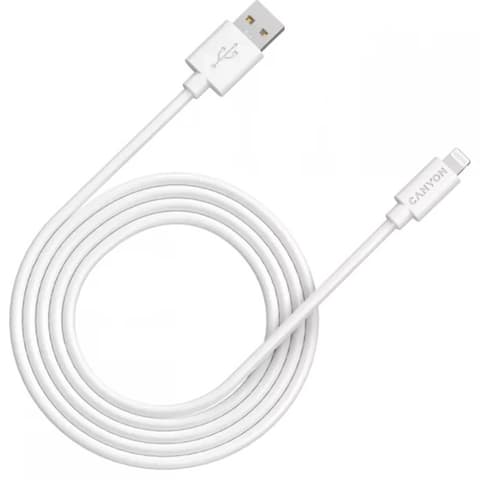 CANYON USB Lightning Punjač/podaci Bijela 2m CNS-MFIC12W