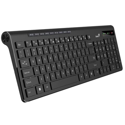 GENIUS SlimStar 7230 Wireless Magyar fekete