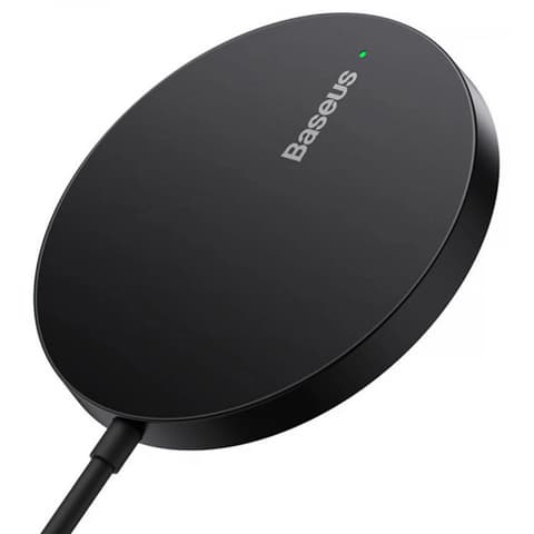 BASEUS Simple Mini3 Žica bez magnetski punjač 15W crno