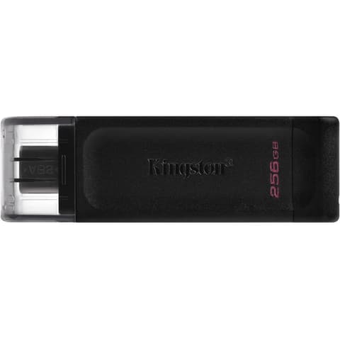 KINGSTON DataTraveler 70 256GB USB 3.0 Type C Fekete