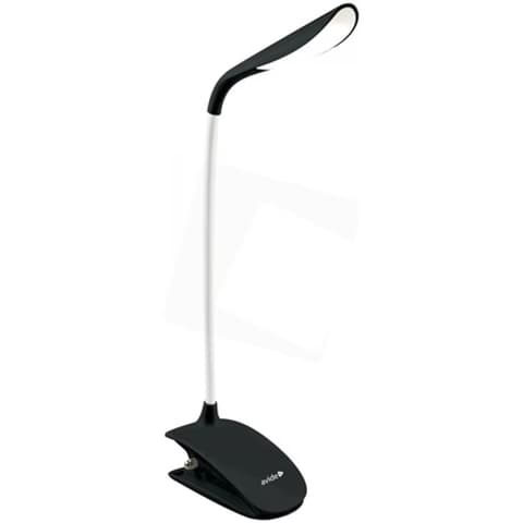 AVIDE ABLDL-CLIP-1.5W-BL LED Asztali Lámpa Csíptethető 1.5W fekete