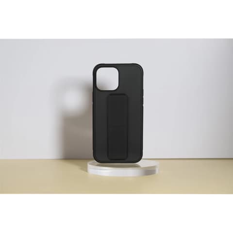 CELLECT TPU+PC Gumirana back plates kickstand iPhone 14 Pro Max crno