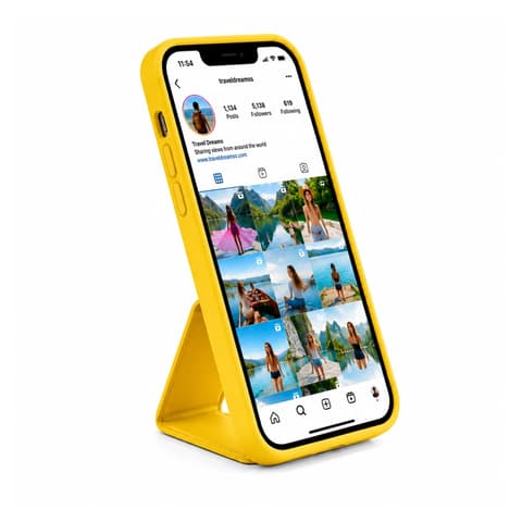 CELLECT TPU+PC Gumirana stražnje korice uz podršku iPhone 14 žuto