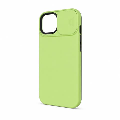 CELLECT TPU+PC Može se klizati zaštitnik za kameru stražnje korice iPhone 14 zeleno