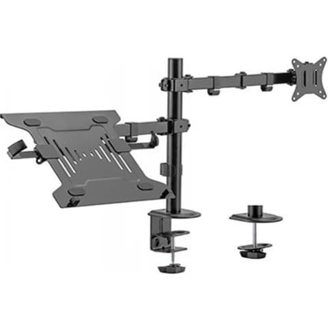 GEMBIRD MA-DA-03 Einstellbar desktop Halter monitor Waffen und notebook Tablett 17"-32"