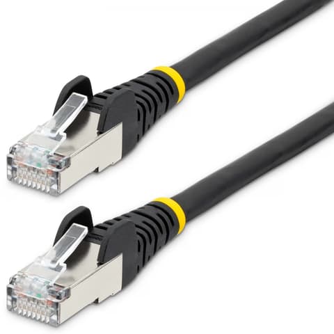 STARTECH UTP CAT6A Összekötő Fekete 3m NLBK-3M-CAT6A-PATCH